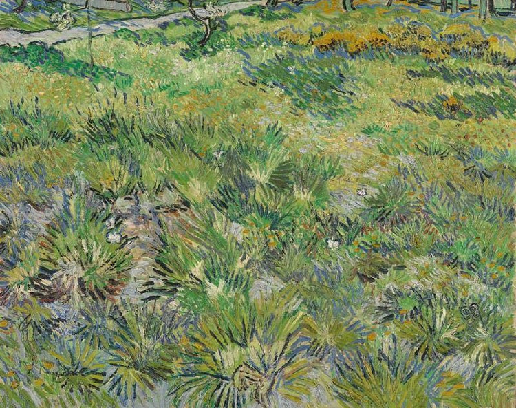 Long Grass With Butterflies by Vincent van Gogh