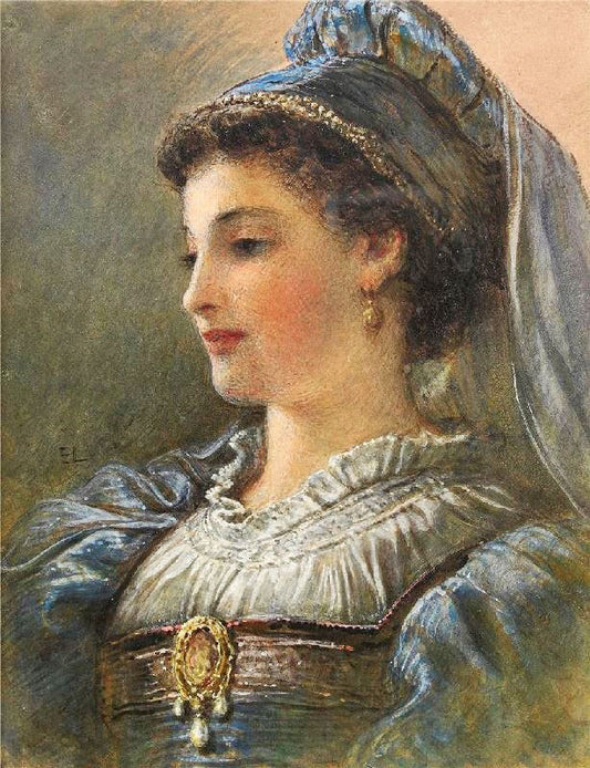 A Spanish Lady by Egron Sillif Lundgren