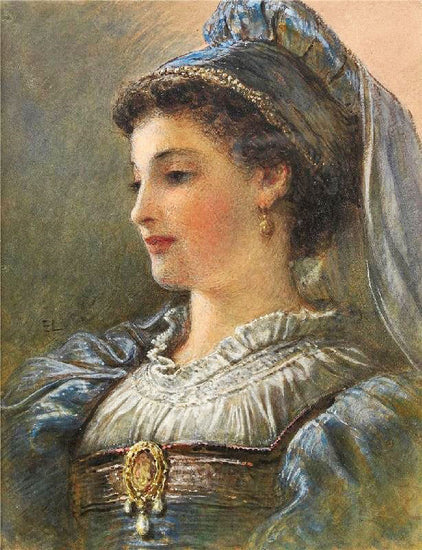 A Spanish Lady by Egron Sillif Lundgren