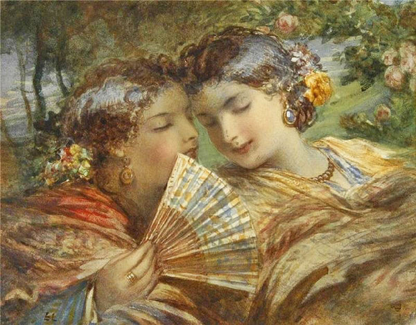Spanish Women by Egron Sillif Lundgren