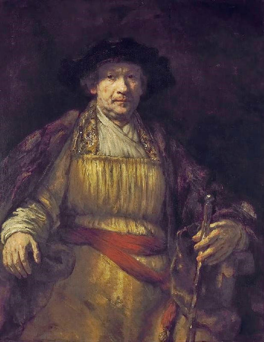 Self Portrait, 1658 by Rembrandt van Rijn