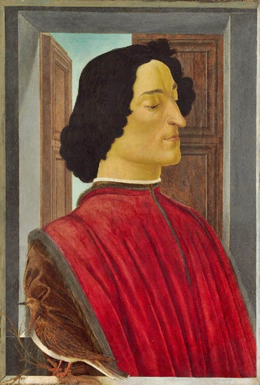 Portrait Of Giuliano De’ Medici by Sandro Botticelli