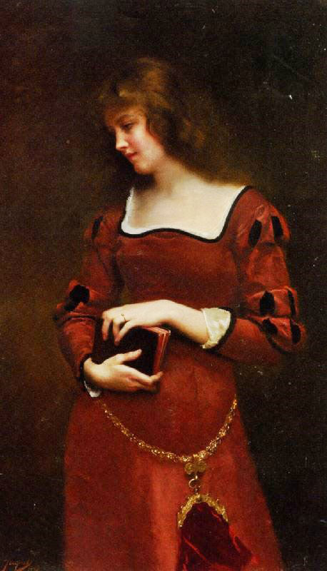 Wistful Thoughts by Gustave Jean Jacquet