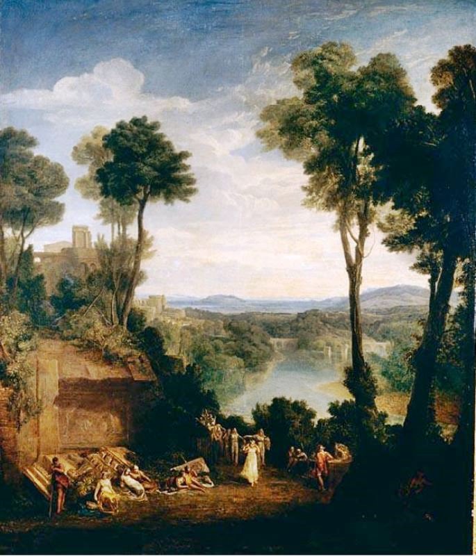 Mercury And Herse by Joseph Turner