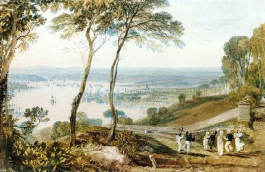 Plymouth, From Mount Edgcumbe by Joseph Turner