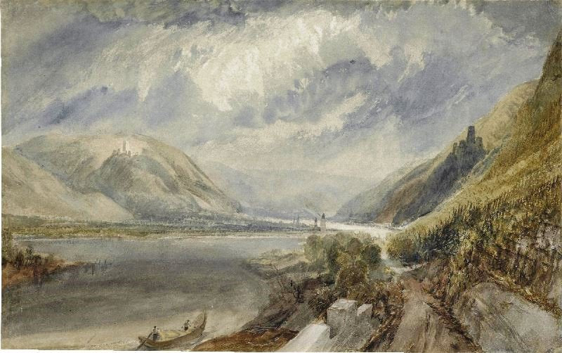 The Junction Of The Lahn And The Rhine by Joseph Turner