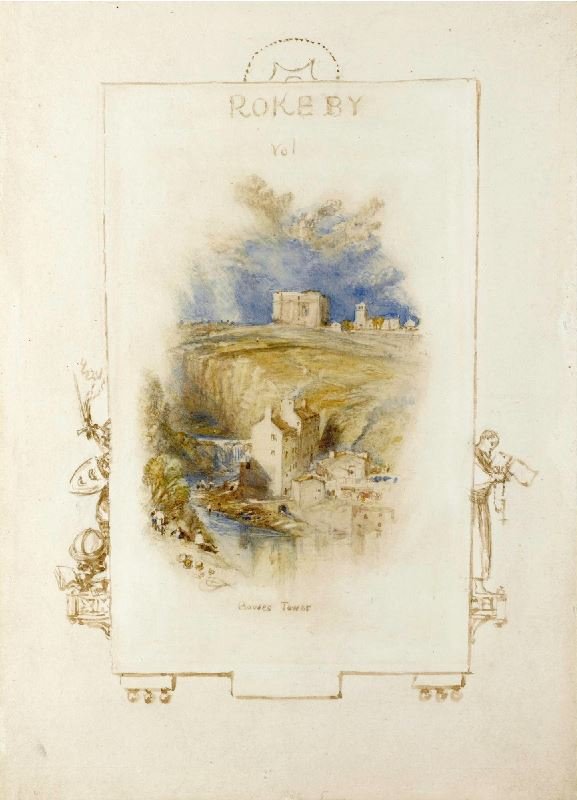 Bowes Tower, Yorkshire by Joseph Turner