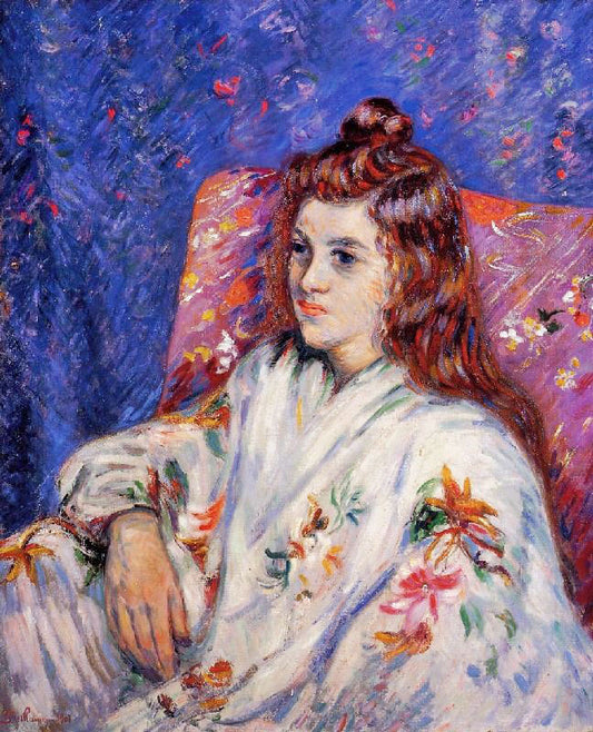 Portrait Of Madeleine by Armand Guillaumin
