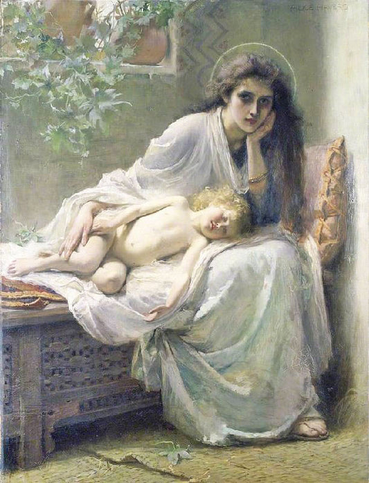 But Mary Kept All These Things And Pondered Them In Her Heart by Alice Mary Havers