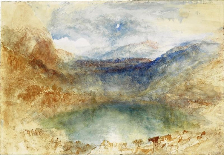 A Swiss Lake, Lungernzee by Joseph Turner