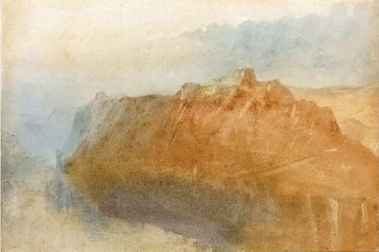 The Fortress Of Ehrenbreitstein From Across The Rhine by Joseph Turner