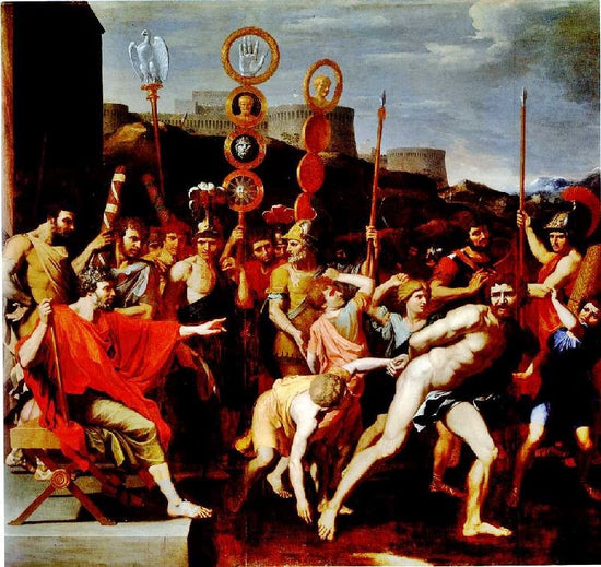 Camillus And The Schoolmaster Of Faleri by Nicolas Poussin