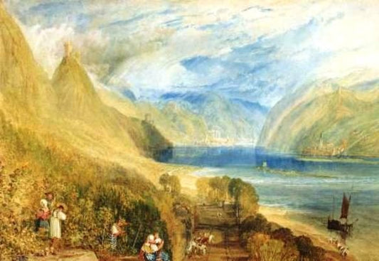 Baccharach On The Rhine by Joseph Turner