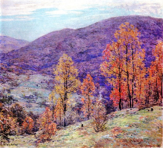 Autumn Glory by Willard Leroy Metcalf
