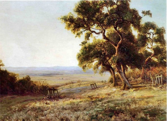 Late Afternoon, Valley Of The Leon by Julian Onderdonk