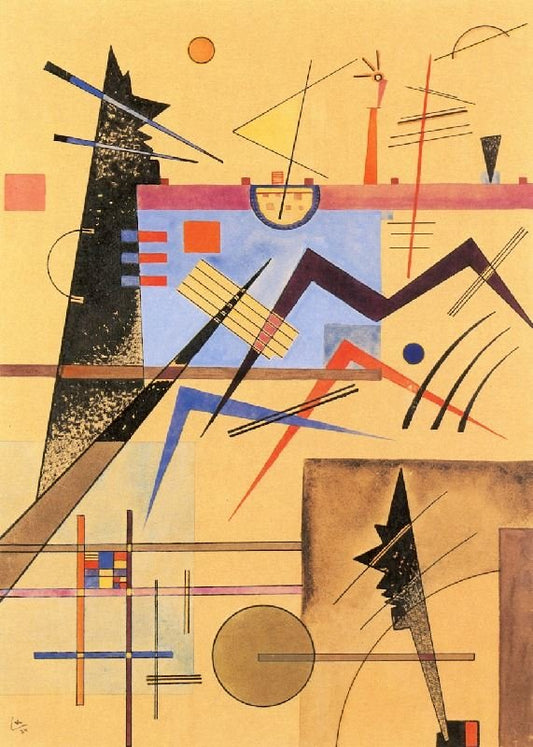 Grey-Grey-Brown No. 138 by Wassily Kandinsk