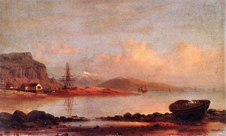 Sunset Of The Labrador Coast by William Bradford