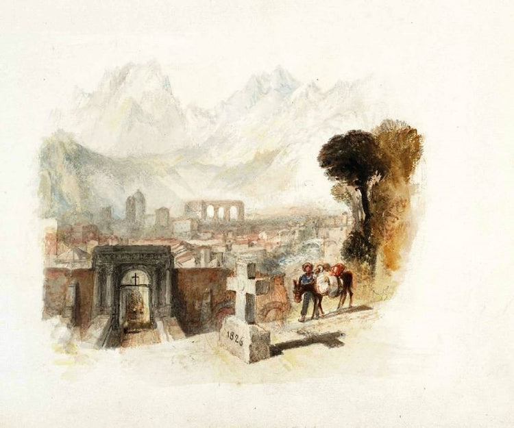 Rogers’S ’Italy’ - Aosta by Joseph Turner
