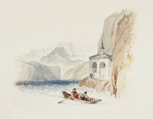 Rogers’S ’Italy’ - The Chapel Of William Tell by Joseph Turner