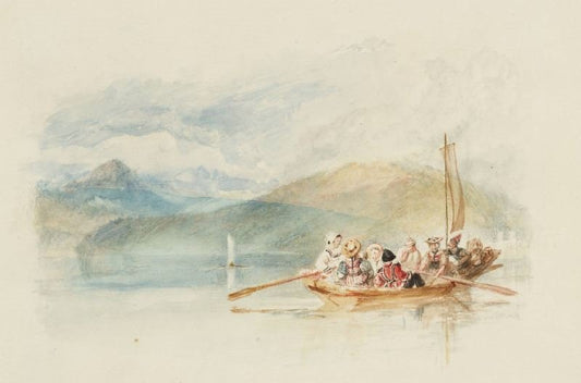 Rogers’S ’Italy’ - The Lake Of Geneva by Joseph Turner