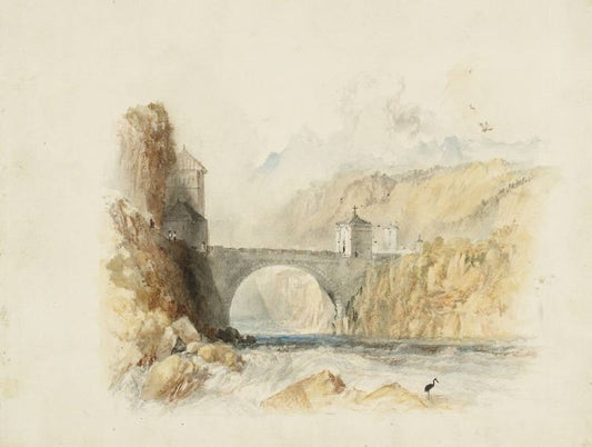 Rogers’S ’Italy’ - St Maurice by Joseph Turner
