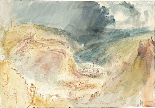 Fribourg, The Convent by Joseph Turner