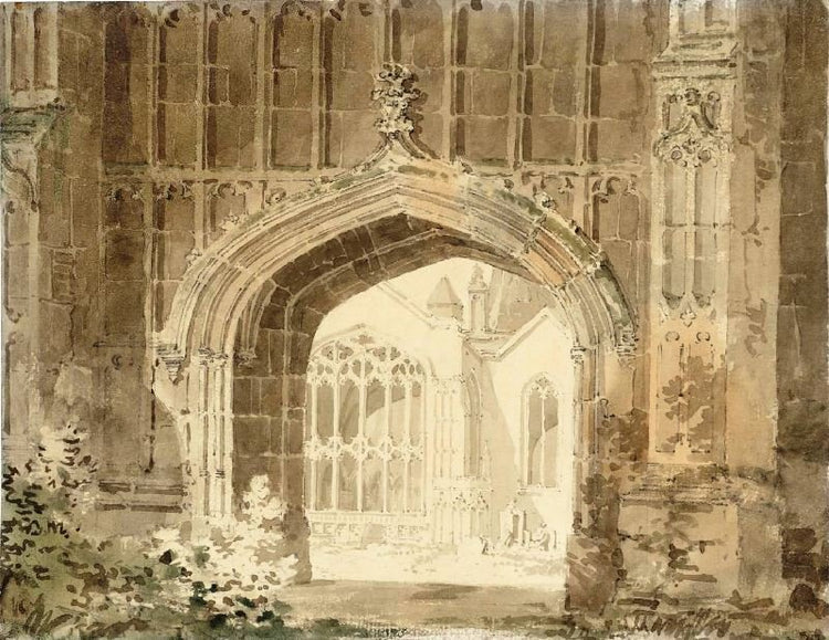 Evesham, The Church Of St Lawrence, Seen Through The Arch Of The Bell Tower by Joseph Turner