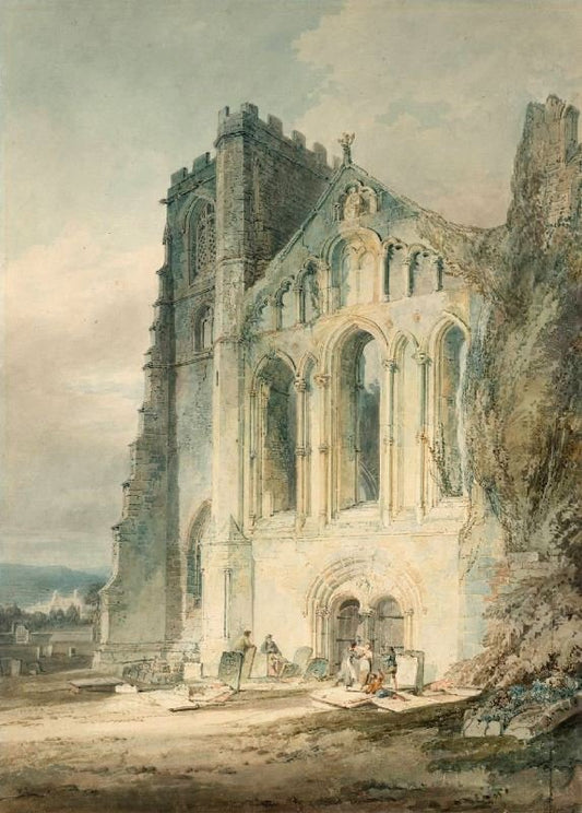 Llandaff, The West Front Of The Cathedral by Joseph Turner
