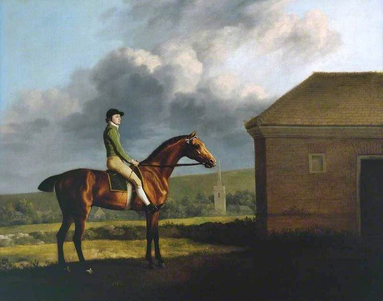 Otho With John Larkin by George Stubbs
