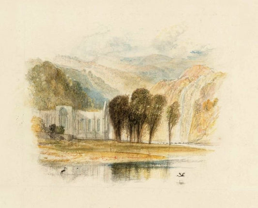 Rogers’S ’Poems’ - Bolton Abbey by Joseph Turner