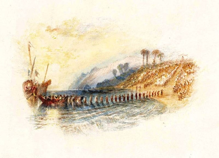 Rogers’S ’Poems’ - Columbus, The Landing by Joseph Turner