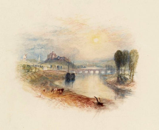 Rogers’S ’Poems’ - Evening (Datur Hora Quieti) by Joseph Turner