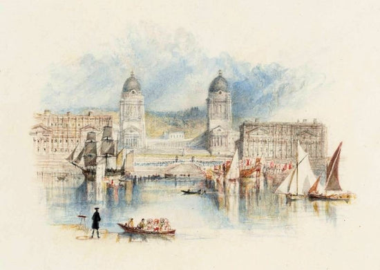Rogers’S ’Poems’ - Greenwich Hospital by Joseph Turner