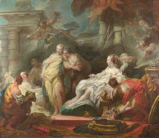 Psyche Showing Her Sisters Her Gifts From Cupid by Jean-Honore Fragonard