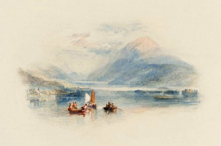 Rogers’S ’Poems’ - Loch Lomond by Joseph Turner