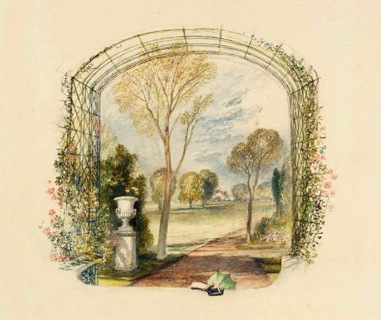 Rogers’S ’Poems’ - St Anne’S Hill Ii, In The Garden by Joseph Turner