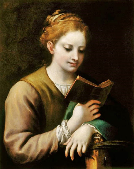 Saint Catherine Reading by Correggio