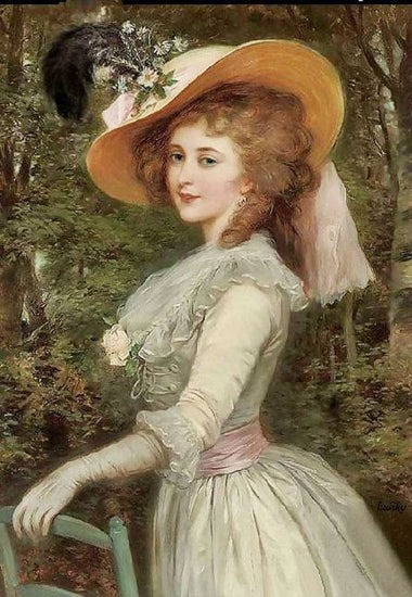 Portrait Of An Elegant Lady by Alexander Mark Rossi