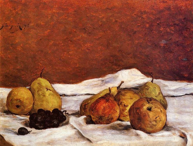 PEARS AND GRAPES