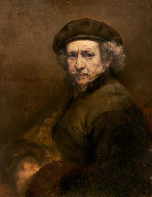 Self Portrait, 1659 by Rembrandt van Rijn