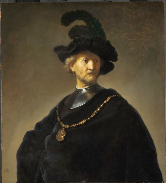 Old Man With A Gold Chain by Rembrandt van Rijn