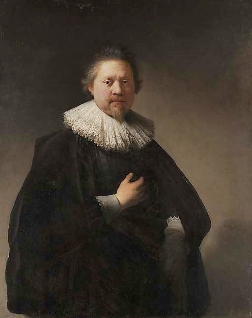 Portrait Of A Man, Probably A Member Of The Van Beresteyn Family by Rembrandt van Rijn