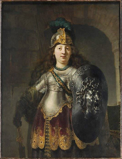 Bellona by Rembrandt van Rijn
