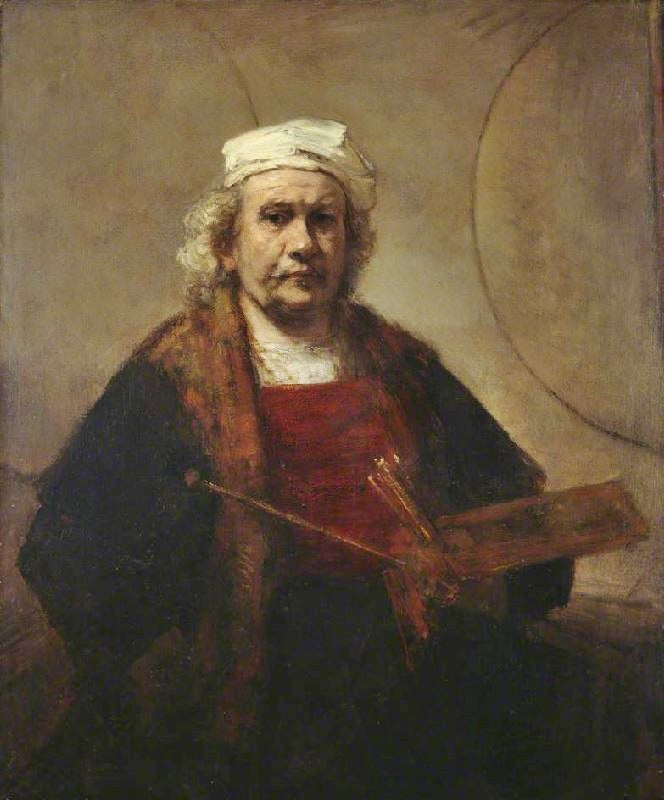 Self Portrait, 1665 by Rembrandt van Rijn