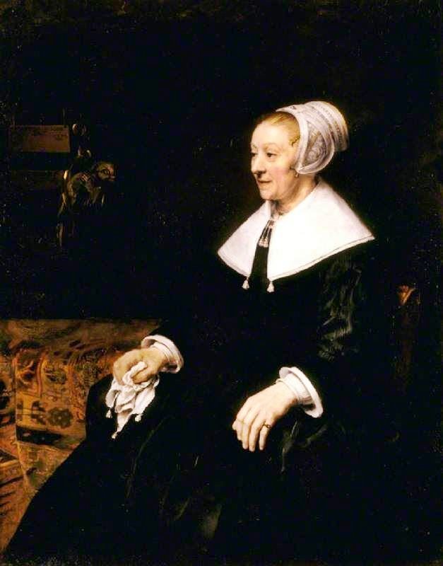 Catrina Hooghsaet (1607-1685) by Rembrandt van Rijn