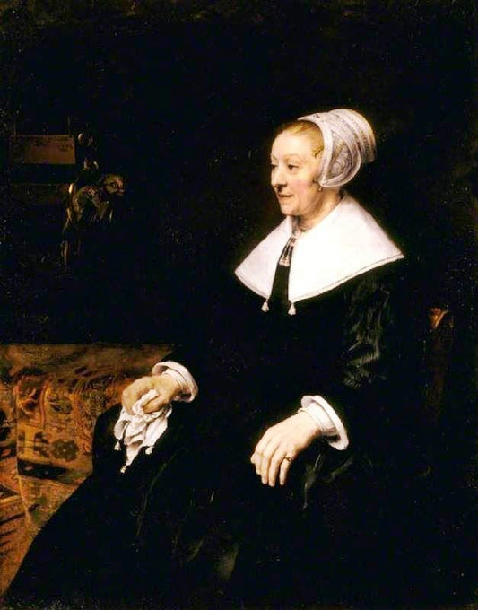 Catrina Hooghsaet (1607-1685) by Rembrandt van Rijn