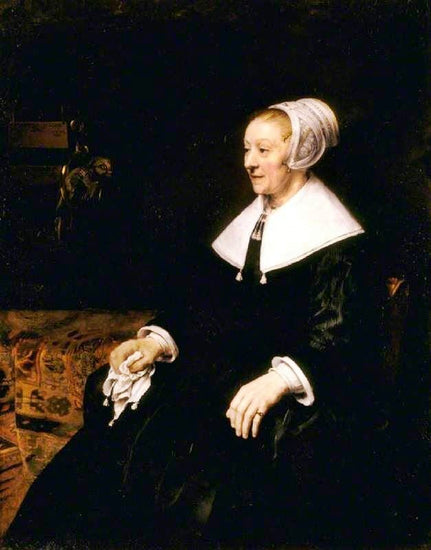 Catrina Hooghsaet (1607-1685) by Rembrandt van Rijn