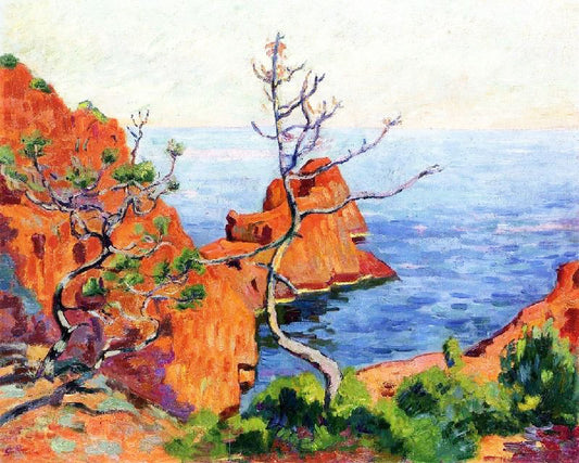 Rocks At Trayas by Armand Guillaumin