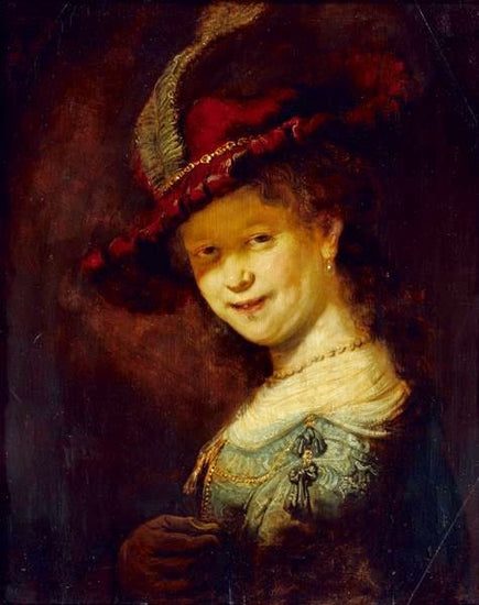 Saskia Van Uylenburgh by Rembrandt van Rijn