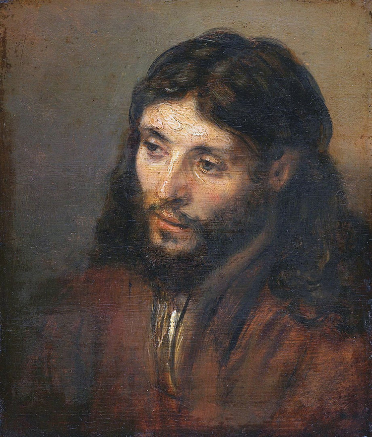 Head Of Christ by Rembrandt van Rijn